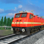 Logo of Indian Train Simulator android Application 