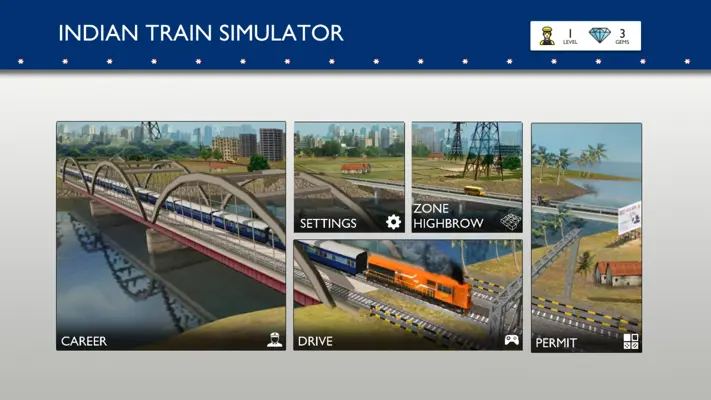 Indian Train Simulator android App screenshot 0