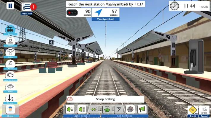 Indian Train Simulator android App screenshot 5